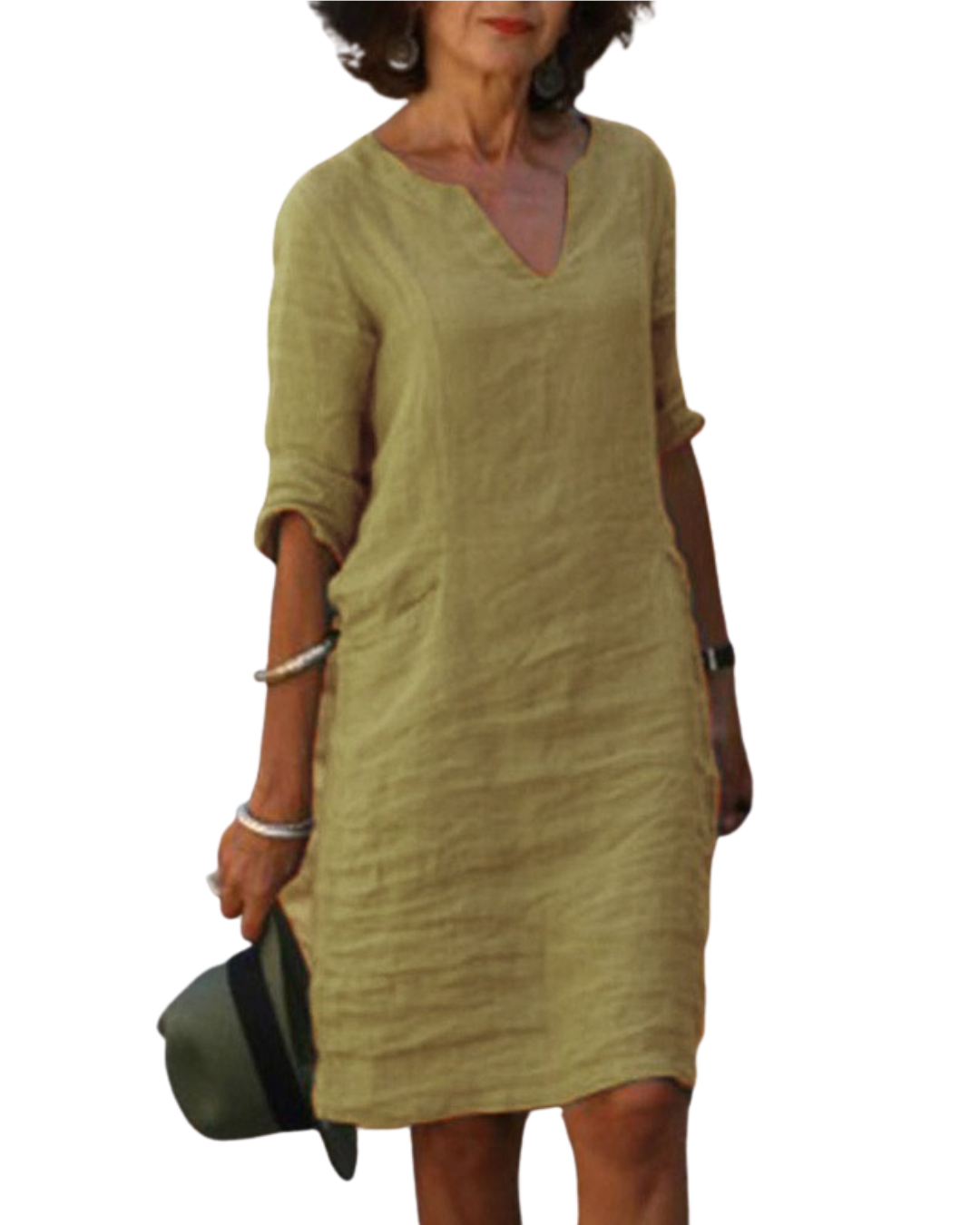 Brooke | Comfortable V-Neck Dress