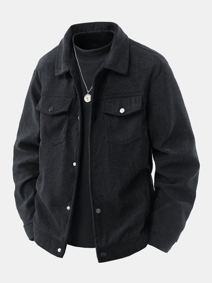 Logan | Retro Pocket Corduroy Jacket