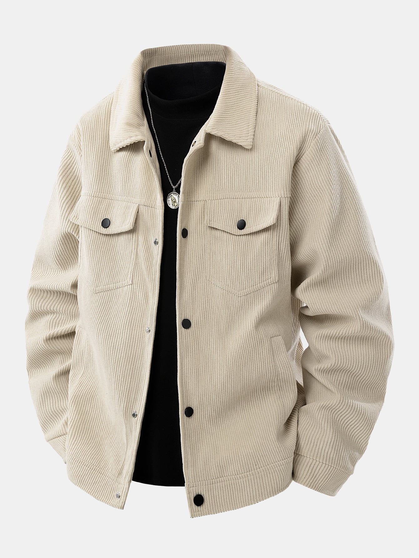 Logan | Retro Pocket Corduroy Jacket
