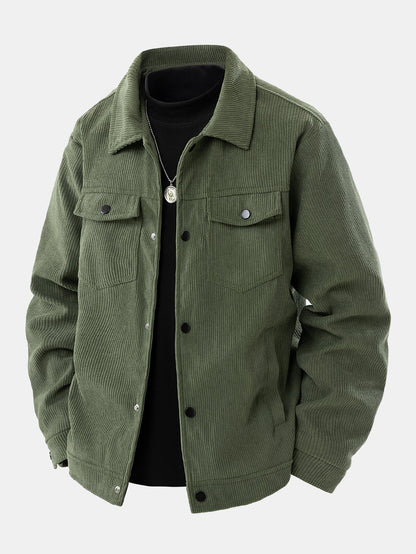 Logan | Retro Pocket Corduroy Jacket