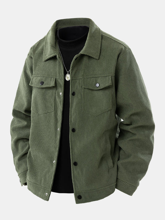Logan | Retro Pocket Corduroy Jacket