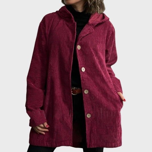 Rowan | Corduroy Hooded Jacket
