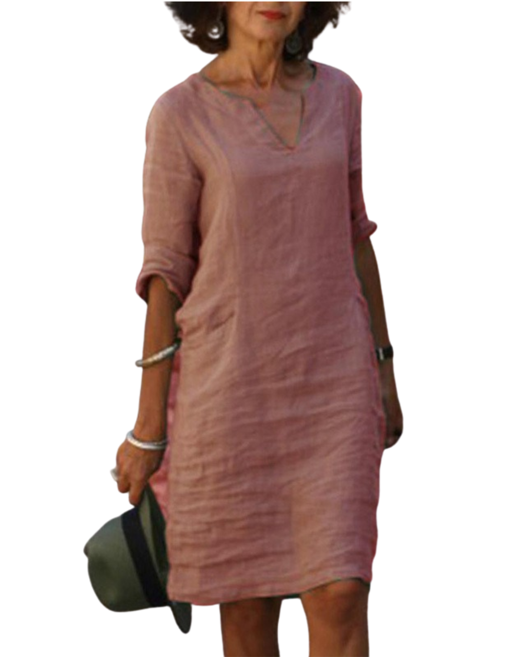 Brooke | Comfortable V-Neck Dress