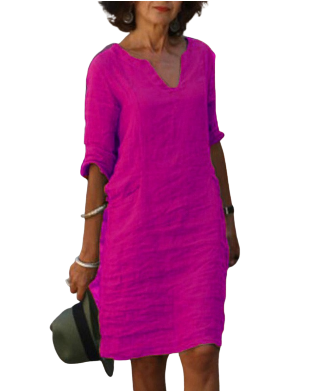 Brooke | Comfortable V-Neck Dress