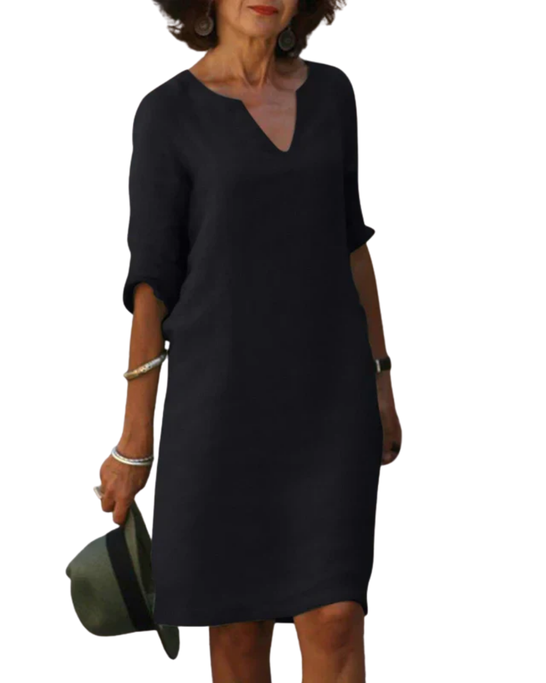 Brooke | Comfortable V-Neck Dress