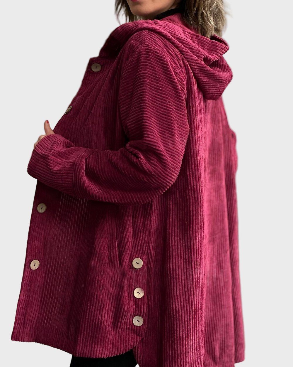 Rowan | Corduroy Hooded Jacket