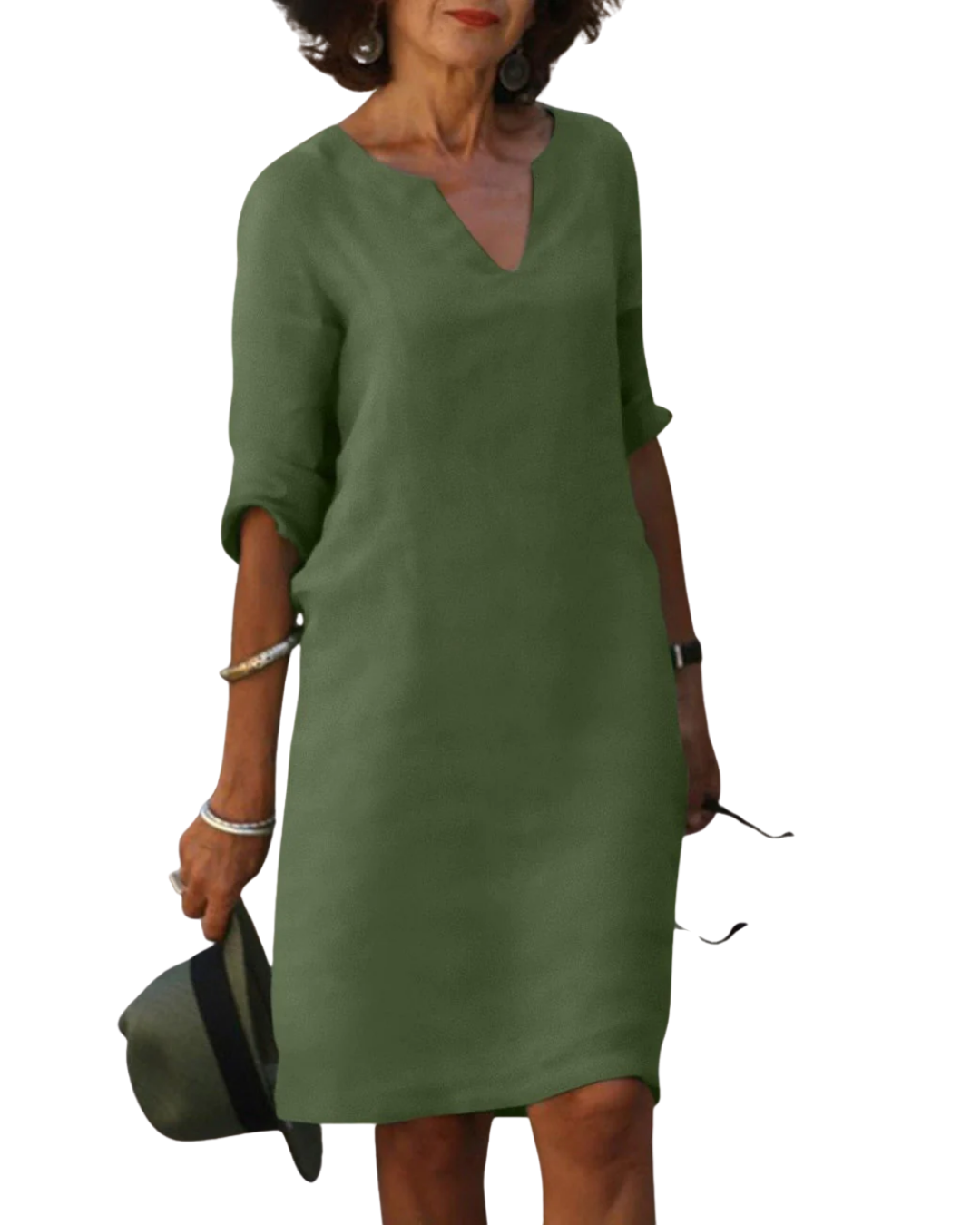 Brooke | Comfortable V-Neck Dress