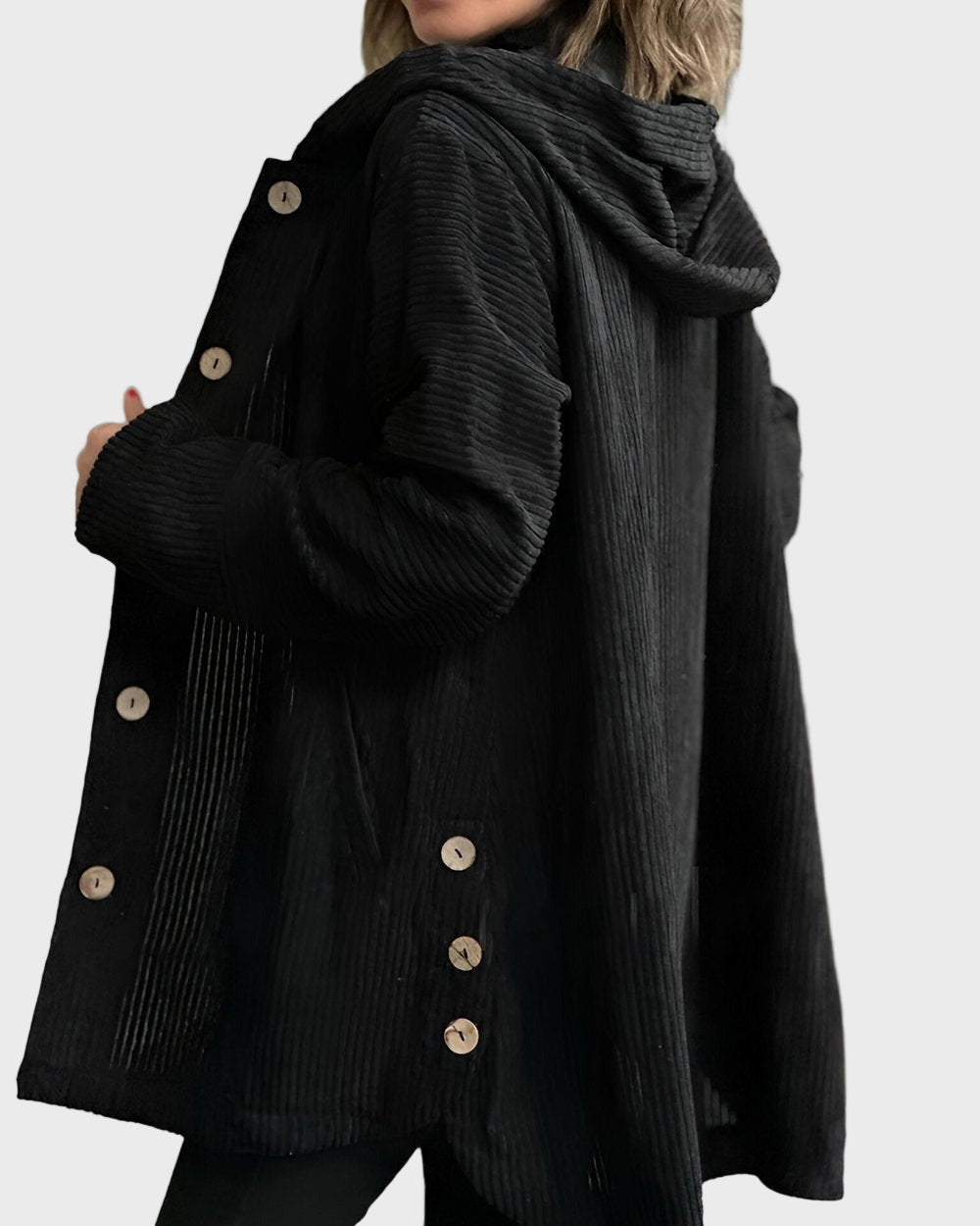 Rowan | Corduroy Hooded Jacket
