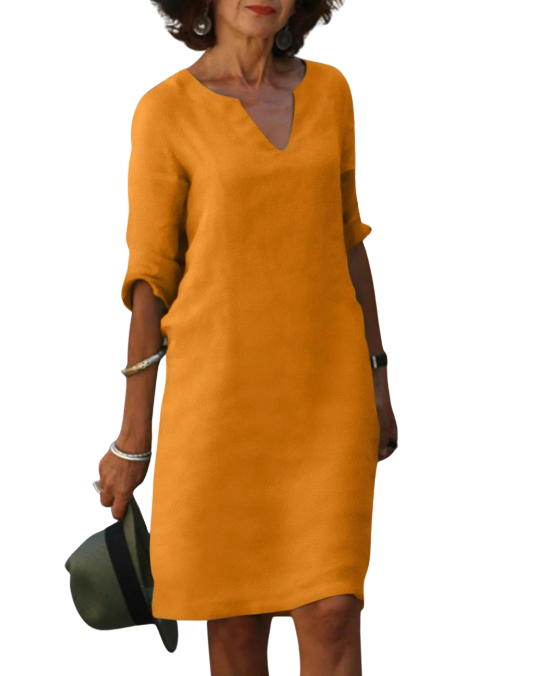Brooke | Comfortable V-Neck Dress