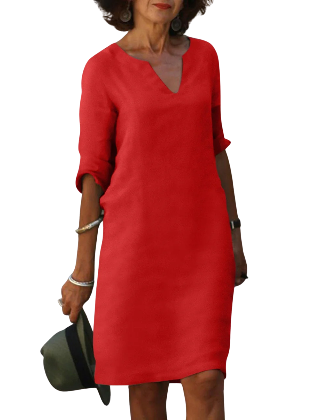 Brooke | Comfortable V-Neck Dress
