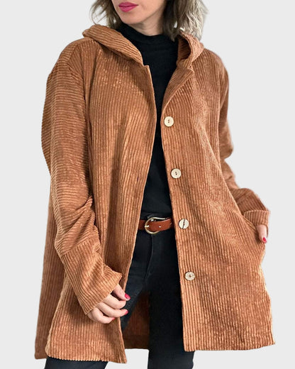 Rowan | Corduroy Hooded Jacket