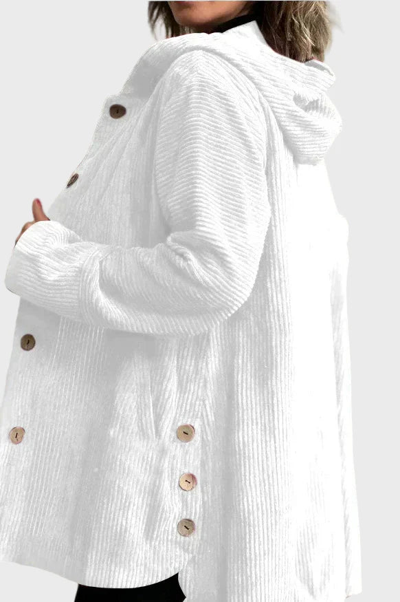 Rowan | Corduroy Hooded Jacket