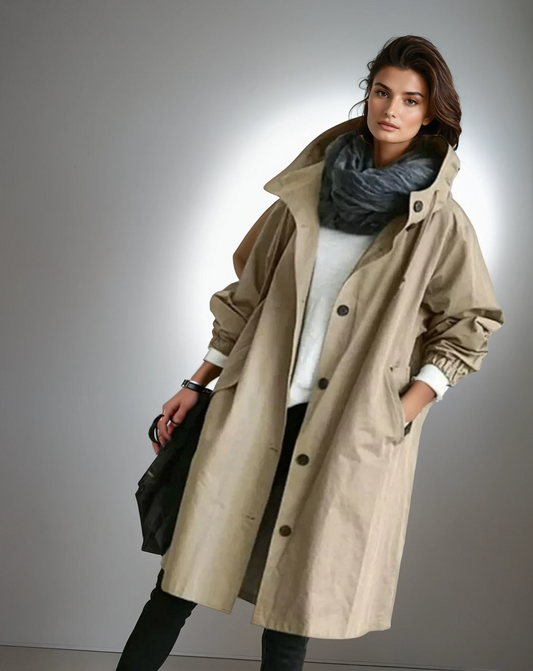 Avery | Elegant & Water-Repellent Trench Coat