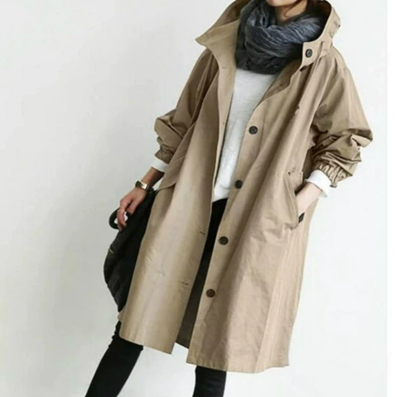 Avery | Elegant & Water-Repellent Trench Coat