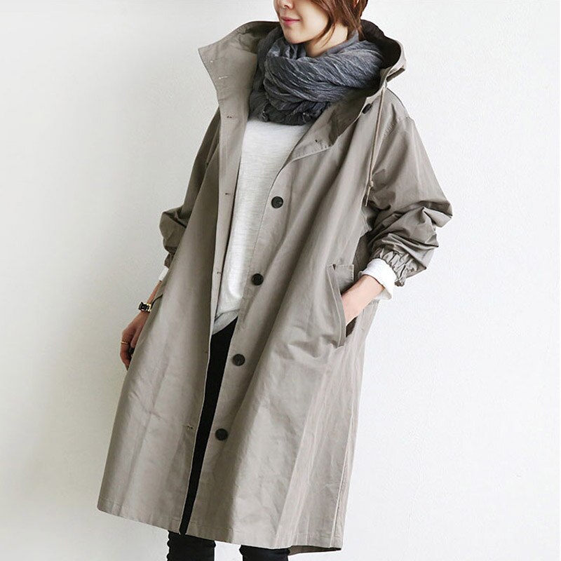 Avery | Elegant & Water-Repellent Trench Coat